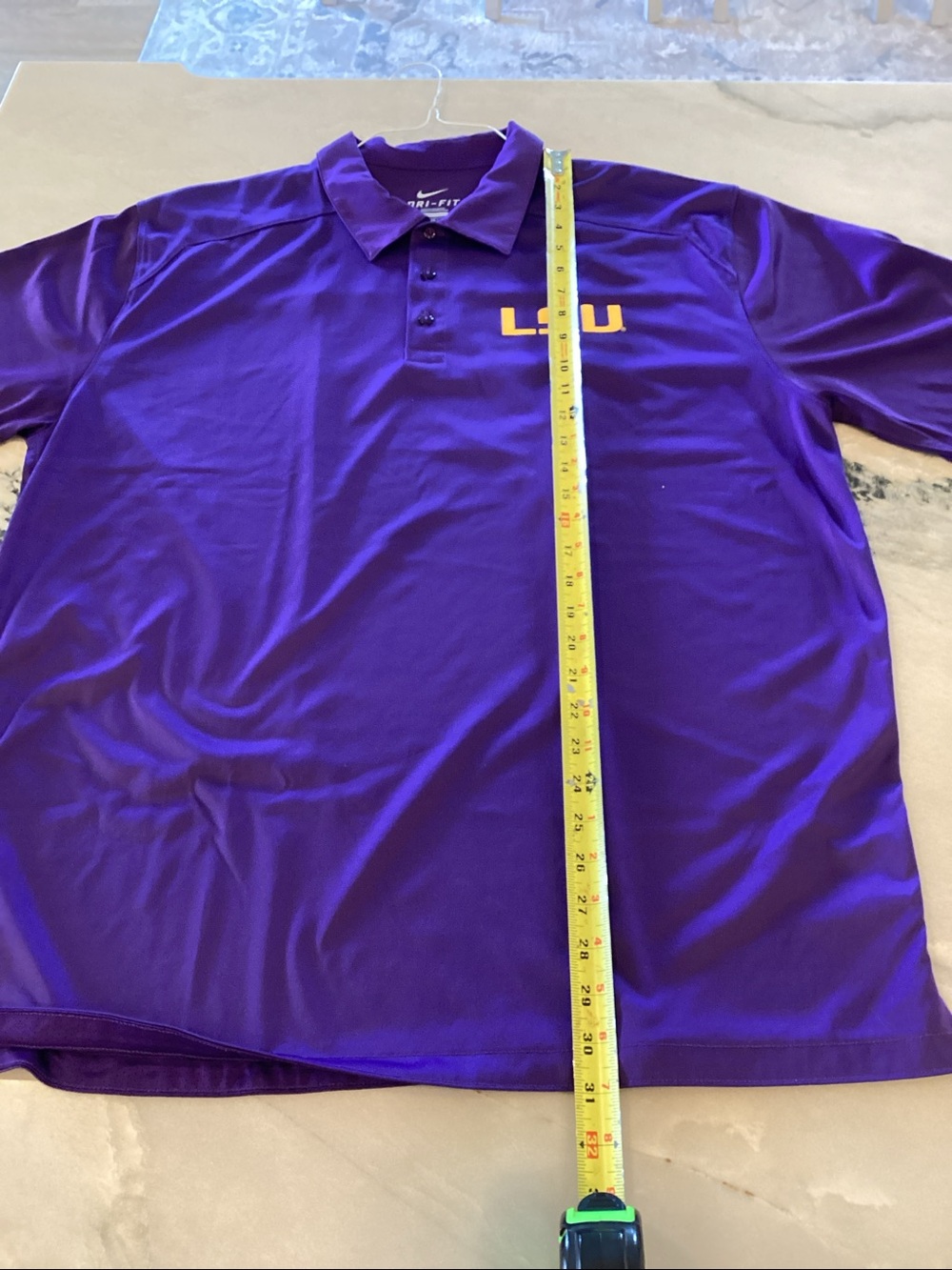 Nike men’s LSU Dri Fit shirt size XL - Picture 6 of 6